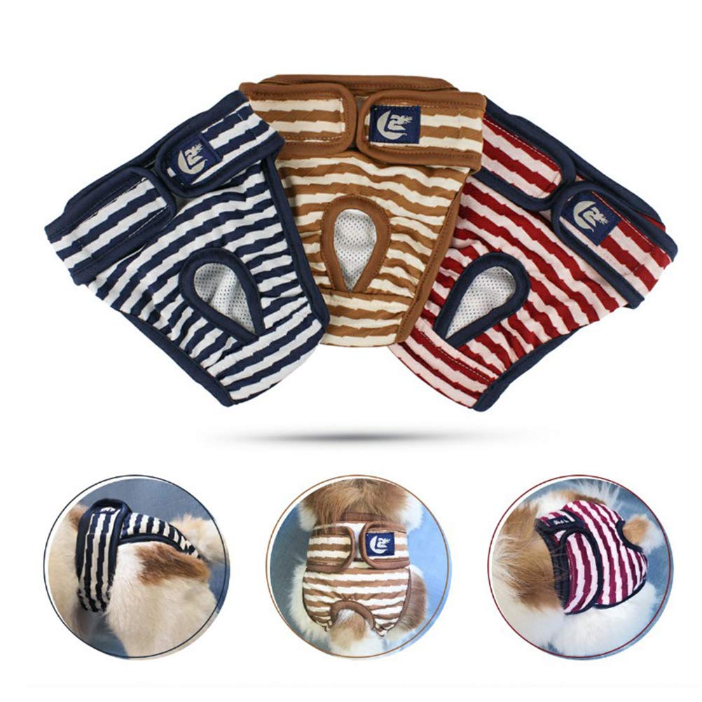 Reusable Dog Diapers for Female Puppies - 1PC Washable Pet Underwear for Dogs & Cats, Puppy Period Pants, Kitten Diapers - Perfect for Heat Cycles, Incontinence & Costume Outfits
