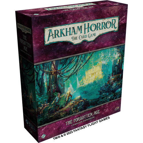 Arkham Horror: The Card Game - The Forgotten Age Campaign Expansion | Horror Adventure Board Game for Adults | Perfect for Game Nights & Halloween Parties