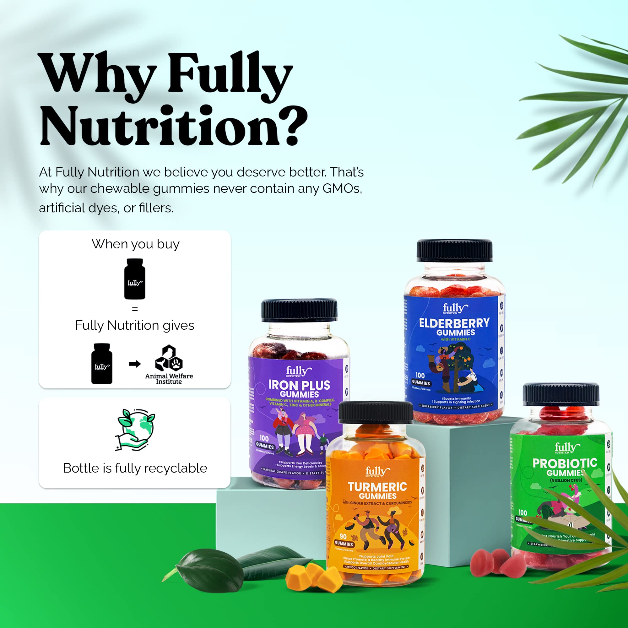 Probiotics Daily Immunity & Digestive Support Gummies for Women & Men - Prebiotics + 5 Billion CFUs Probiotics, Gluten Free, Non-GMO, 100 Gummy Vitamins, No Refrigeration - Boost Gut Health & Immune System | Perfect for Travel, Work & Daily Wellness