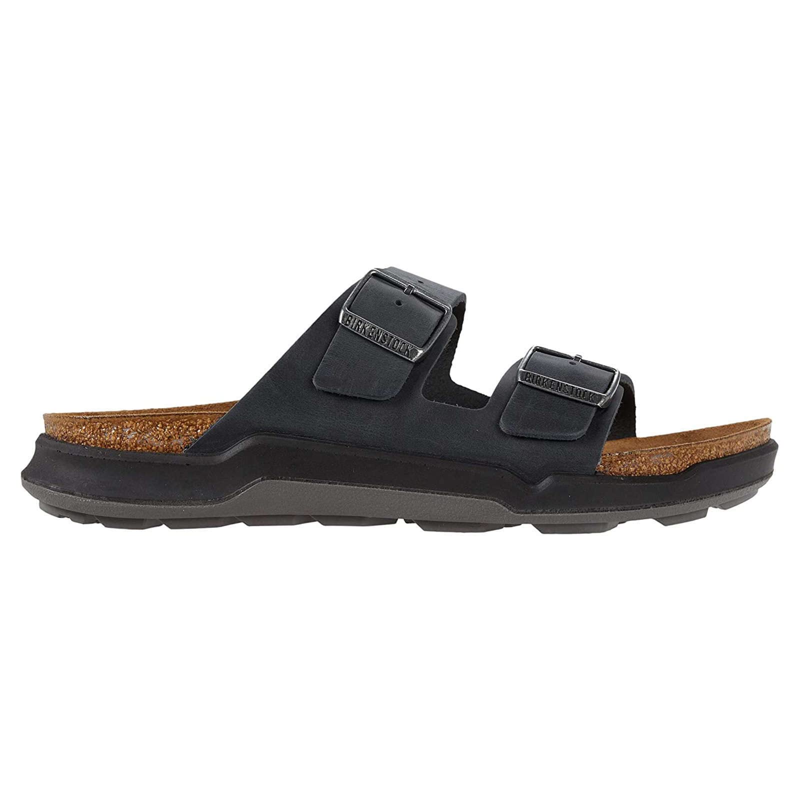 Birkenstock Arizona Soft Footbed Sandals for Women - Comfortable Open-Back Cork Leather Sandals in Khaki Oil Leather | Perfect for Casual Wear, Beach, Travel & Everyday Comfort