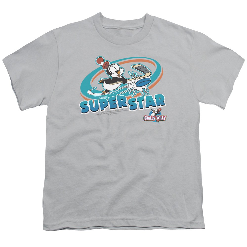 Chilly Willy Slap Shot Unisex Youth T-Shirt | Hockey Fan Apparel for Boys & Girls | Perfect for Game Day & Sports Events