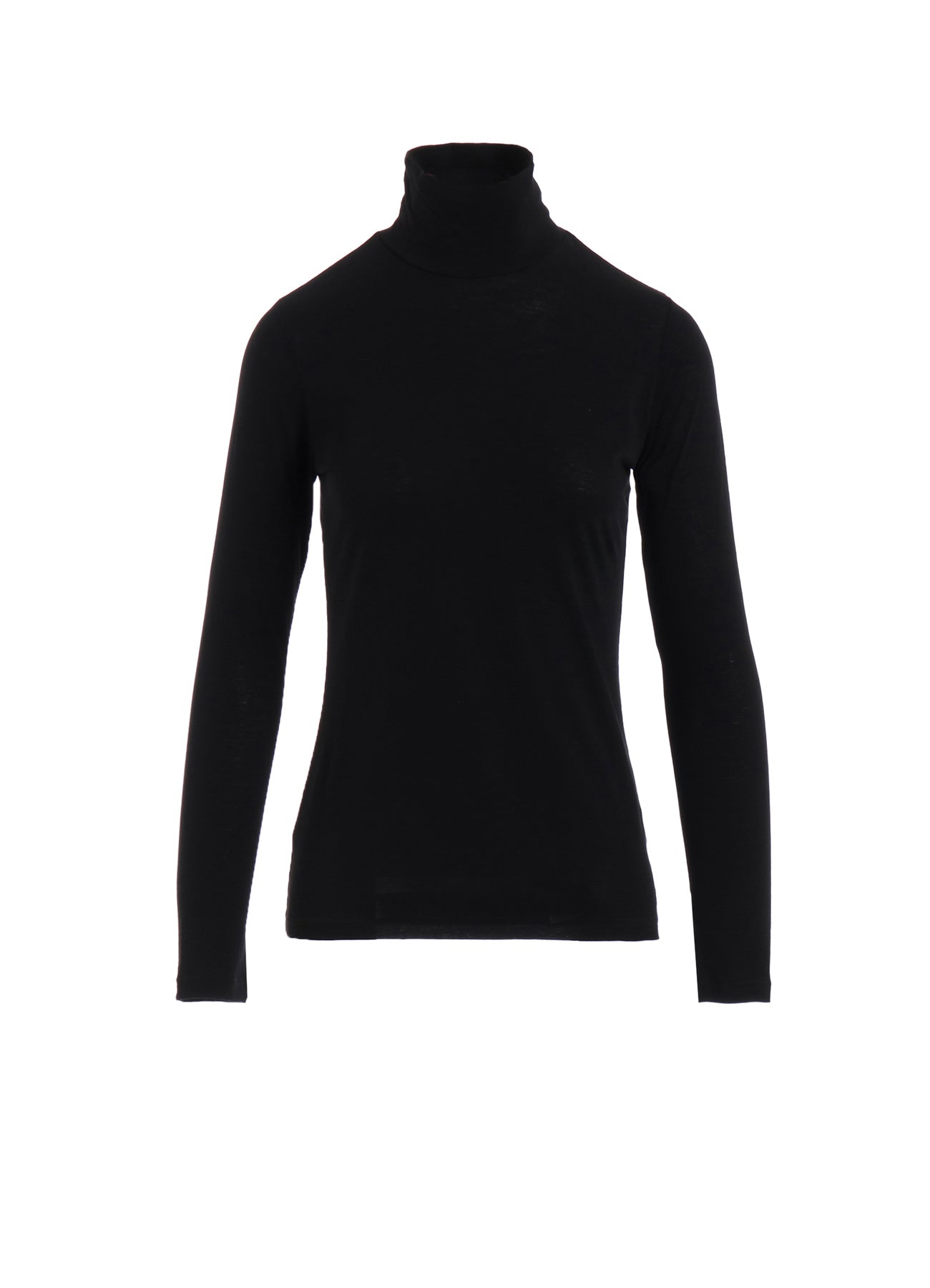 CASHARN Women's High Neck Long Sleeve T-Shirt - Soft Cotton Casual Top for Everyday Wear, Work, and Layering