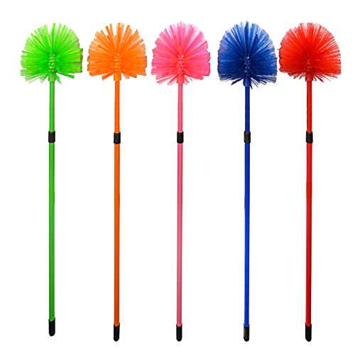 Best Toilet Brush for Cleaning - Heavy Duty Bathroom Scrubber with Holder - Ideal for Home, RV, and Camping Use
