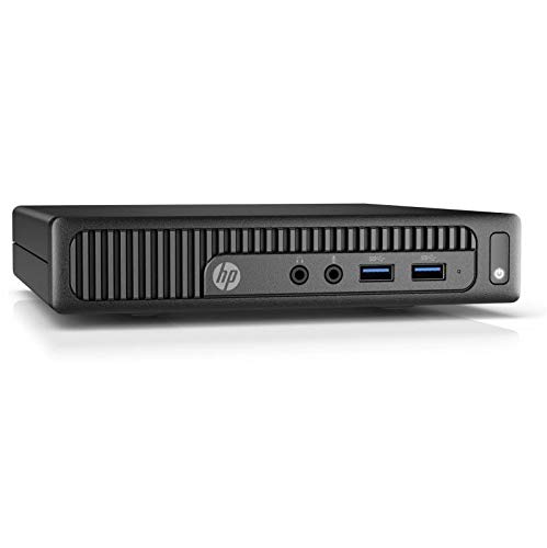 HP 260 G2 Mini Desktop PC - Intel Core i3-6100 3.7GHz, 16GB DDR4 RAM, 256GB SSD, Dual Monitor (VGA+HDMI), Windows 10 Pro 64-bit (Multi-Language: English/Spanish/French) - Certified Renewed for Home Office, Business & Gaming Use