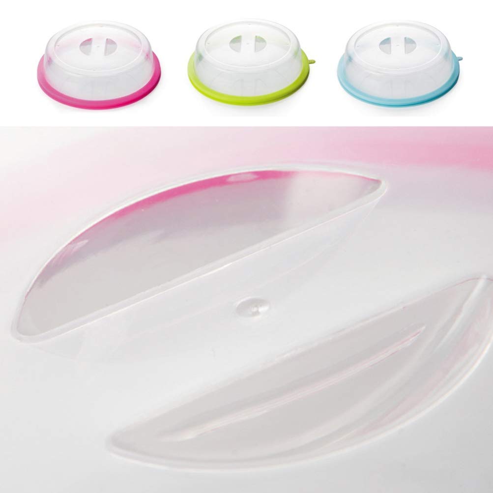 DOITOOL Microwave-Safe Dessert Display Dome - Cake Cover, Cheese Dome, Butter Cake Lid - Splatter Guard for Food Heating, Steam Protection - Perfect for Baking, Serving, and Storing Desserts
