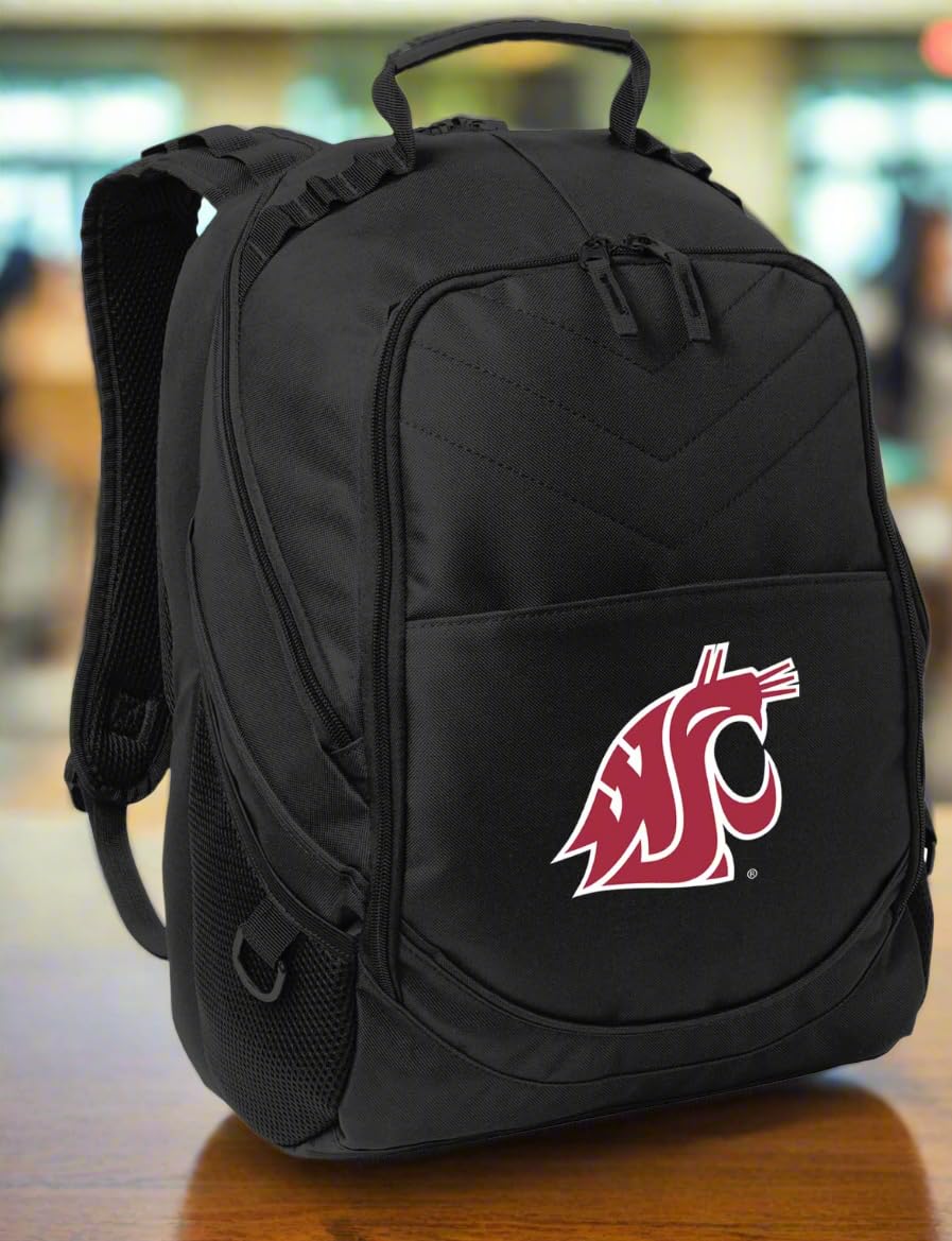 Washington State University Laptop Backpack - Official WSU Computer Bag for Students, Professionals, and Campus Life
