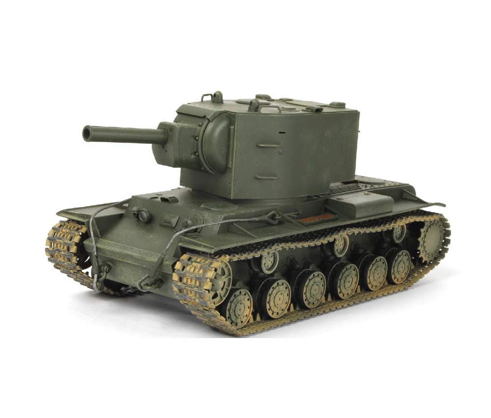1/72 Soviet KV-2 Heavy Tank Military Model Kit - 3D Puzzle Building Toy for Kids & Adults - Perfect for WWII History Enthusiasts & Collectors - Great for STEM Learning, Home Decoration and Gift Giving