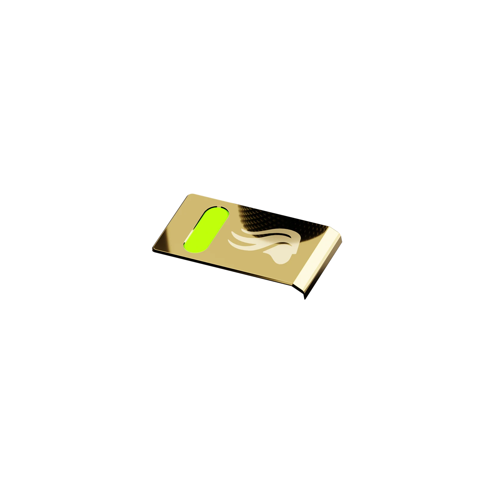 GMMK 3 Badge Liquid Gold Horizontal - Premium Keyboard Accessory for Gaming & Typing | Perfect for PC, Mac & Workstations
