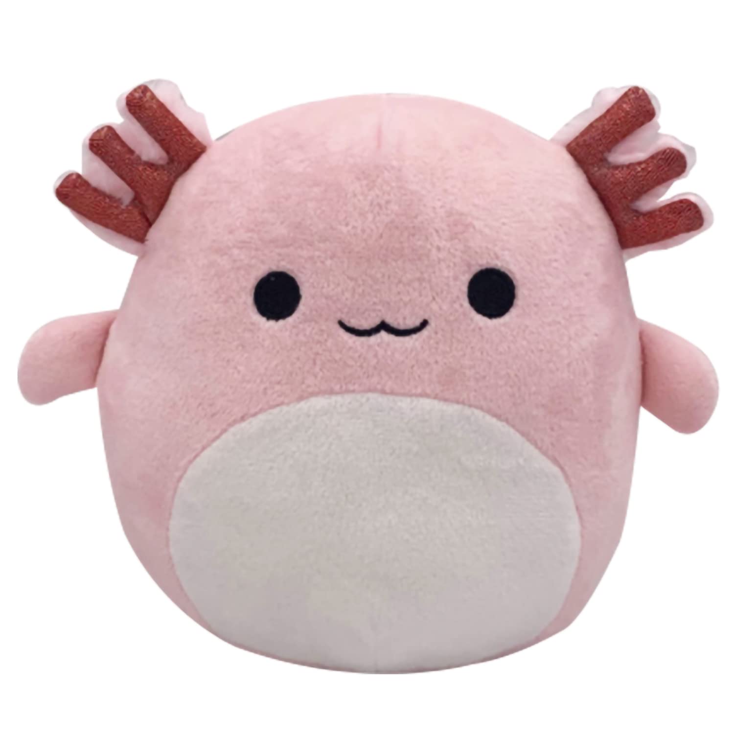 Cute Light Pink Axolotl Plush Toy - 7.9 Inch Soft Stuffed Animal Pillow for Kids, Boys & Girls | Perfect for Bedroom Decor, Gifts, and Cuddling
