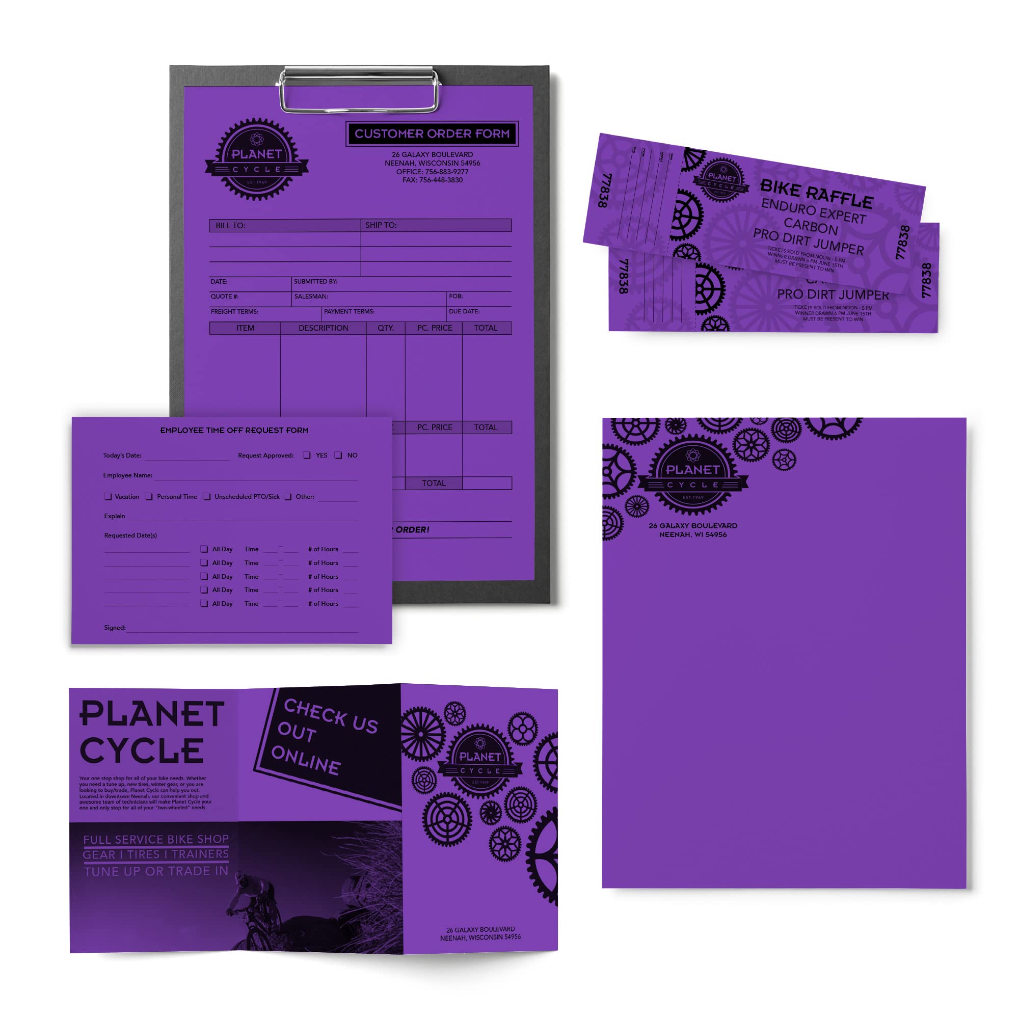Astrobrights® Gravity Grape Colored Printer Paper - 8.5