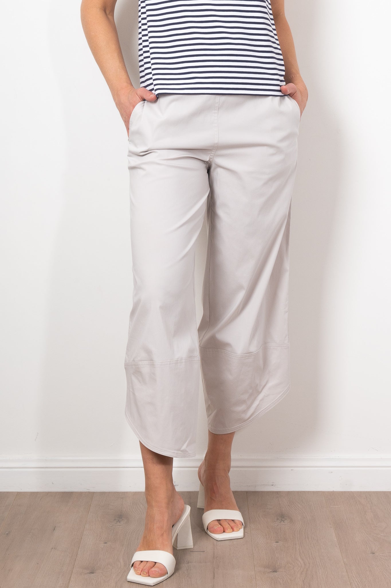 Mela Purdie Bevel Pant Microprene - High-Waist Slim Fit Work Pants for Women - Perfect for Office, Business Casual & Professional Workwear