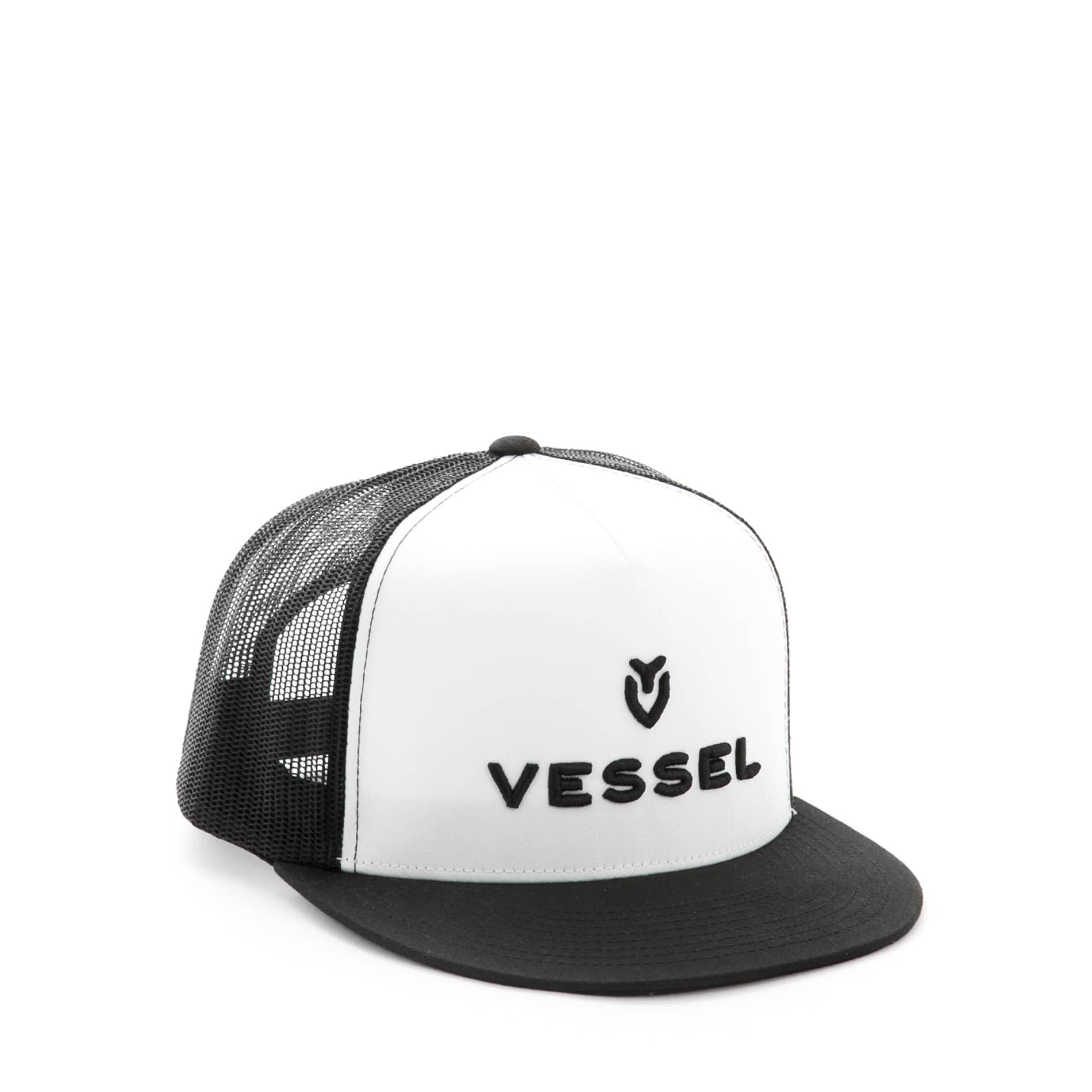 Vessel Classic Trucker Hat - Adjustable Snapback Cap for Men & Women - Outdoor, Sports & Casual Wear