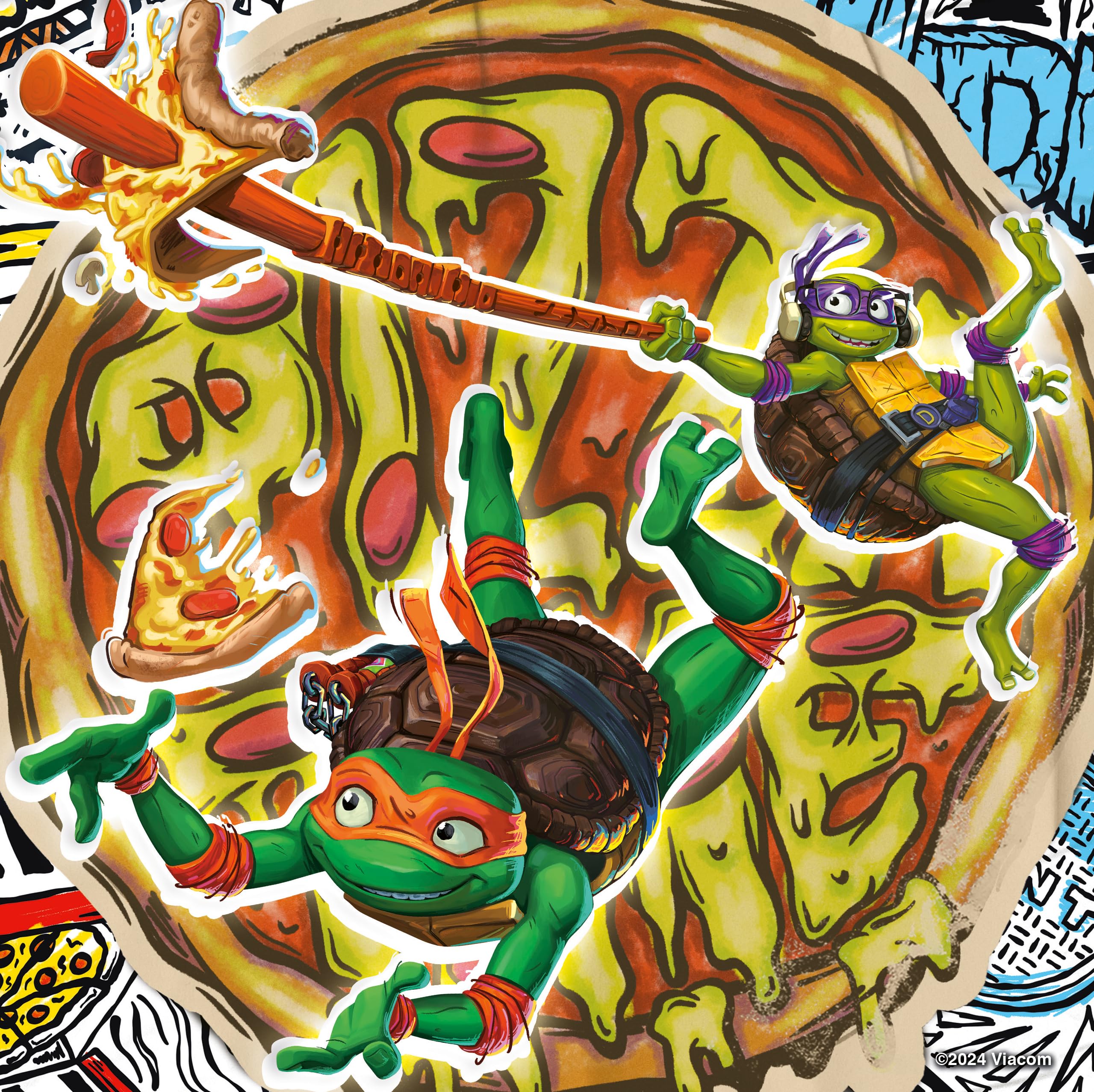 Ravensburger Teenage Mutant Ninja Turtles Puzzle Set - 3x49 Piece Jigsaw Puzzles for Kids Ages 5+, Fun Educational Toys & Gifts for Boys & Girls (21x21cm) - Perfect for Birthday Parties, Family Game Nights & Preschool Learning Activities