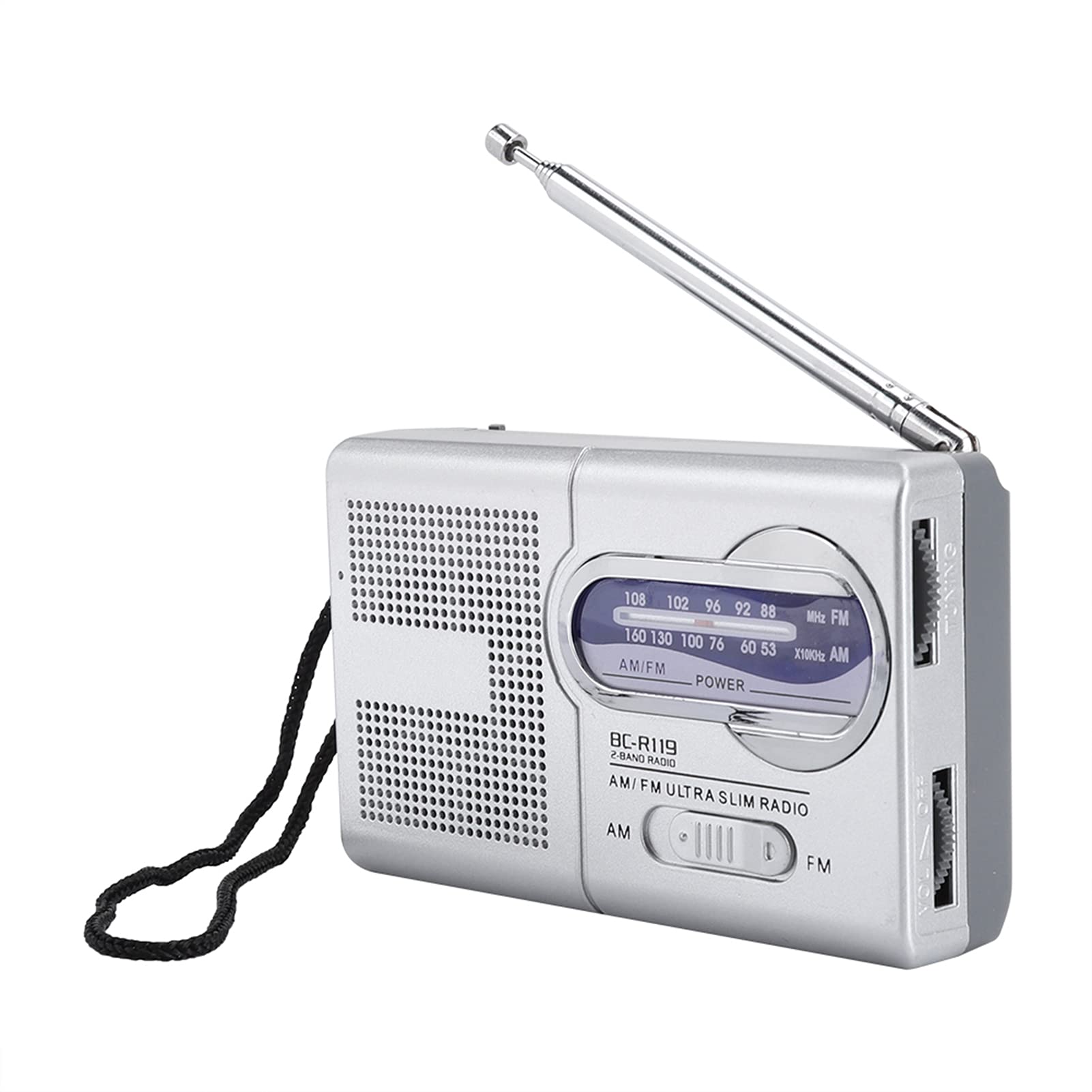 Best Battery Operated Pocket Radio - Portable AM/FM/DAB Digital Radio with Long Battery Life - Perfect for Emergency, Camping, Hiking & Outdoor Adventures