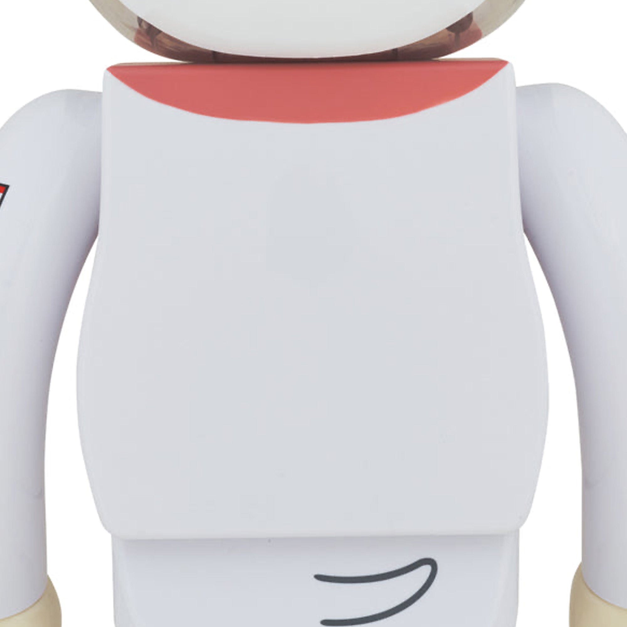 Bearbrick 400% Peanuts Astronaut Snoopy Collectible Figure (2023) - Perfect for Anime Fans, Toy Collectors & Home Decor Display