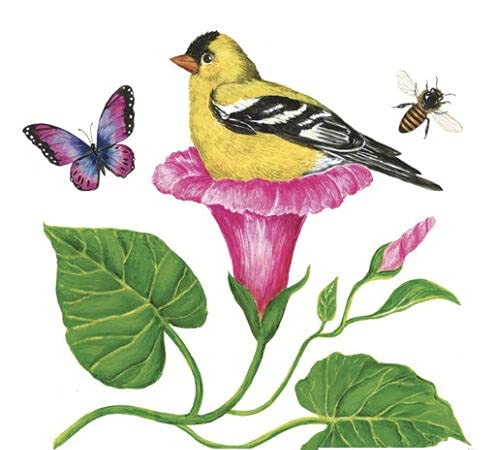 Set of 2 Watercolor Bird Nest Decoupage Party Napkins - Elegant Luncheon Napkins for Birthday, Wedding & Cocktail Party Decor | Perfect for Spring Celebrations, Easter Brunch & Baby Showers