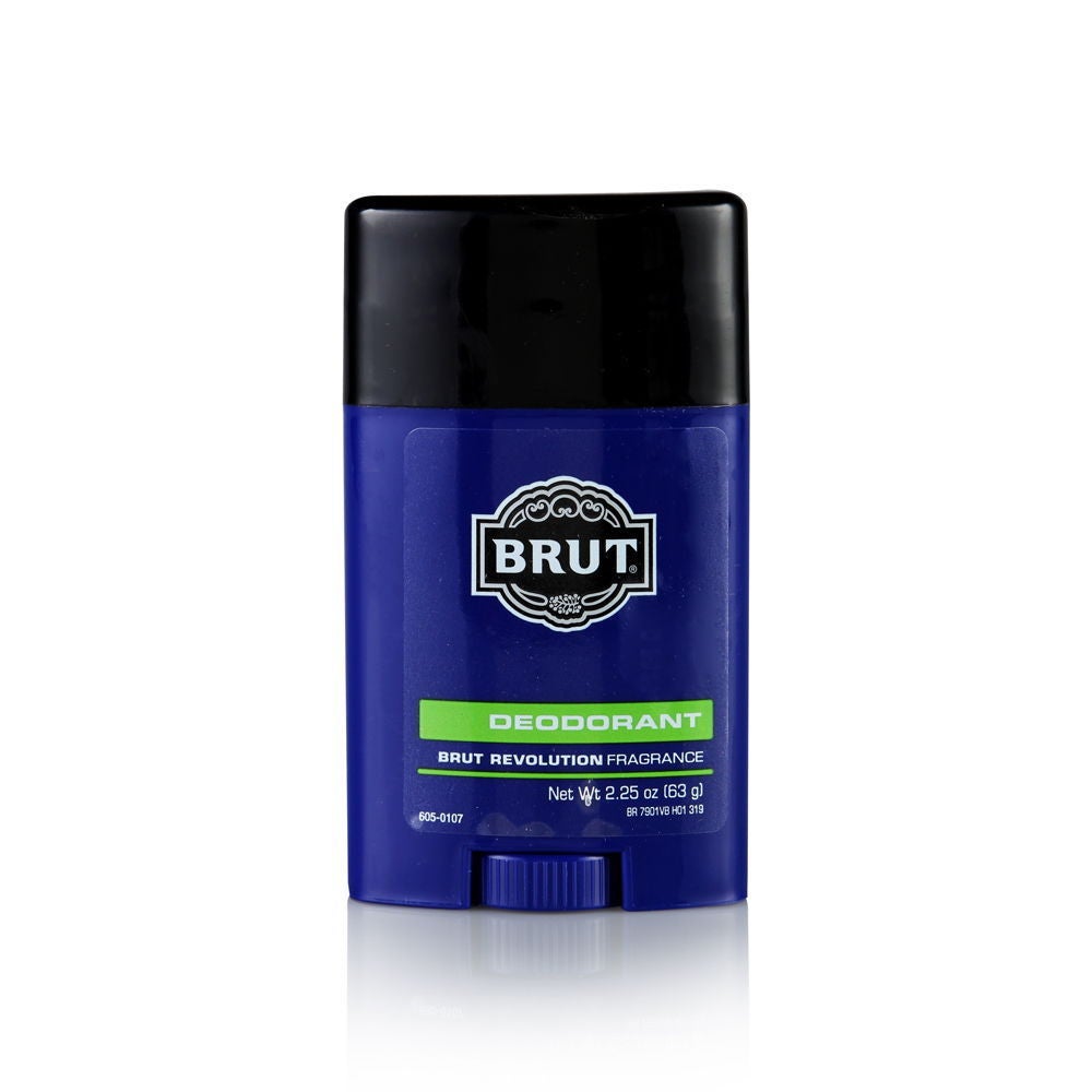 Brut Deodorant for Men - Blue Fragrance, 63g | Long-Lasting Odor Protection | Perfect for Gym, Work & Daily Use