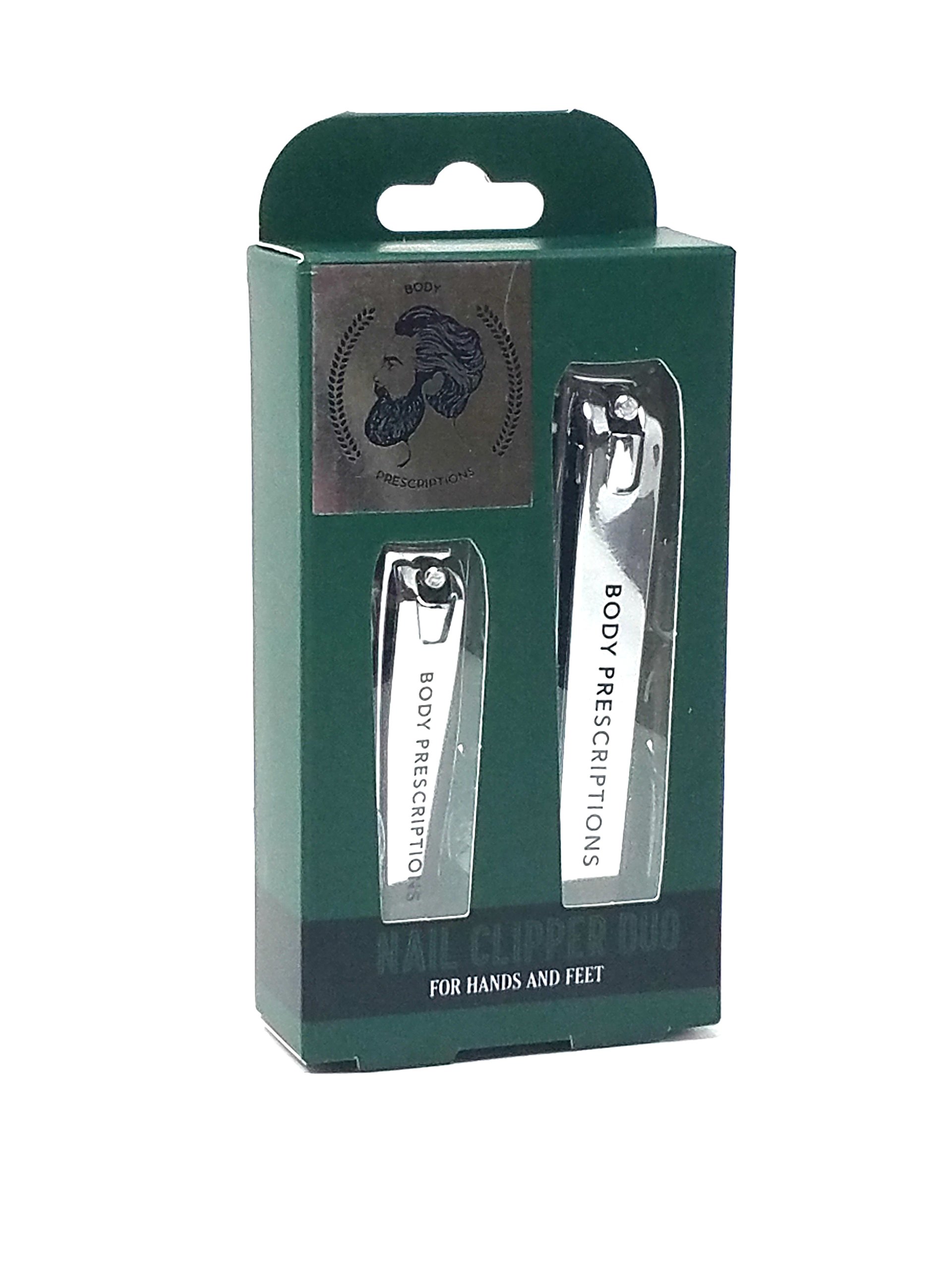 Premium Men's Toe & Nail Clippers Set - Professional Grooming Kit for Foot Care & Hygiene - Perfect for Travel, Home Use, and Pedicures