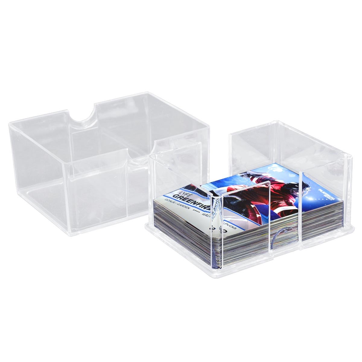Ultra Pro Diamond Corner Box - Holds 100+ Sports Trading Cards (10 Pack) - Perfect for Collectors & Card Storage Organization