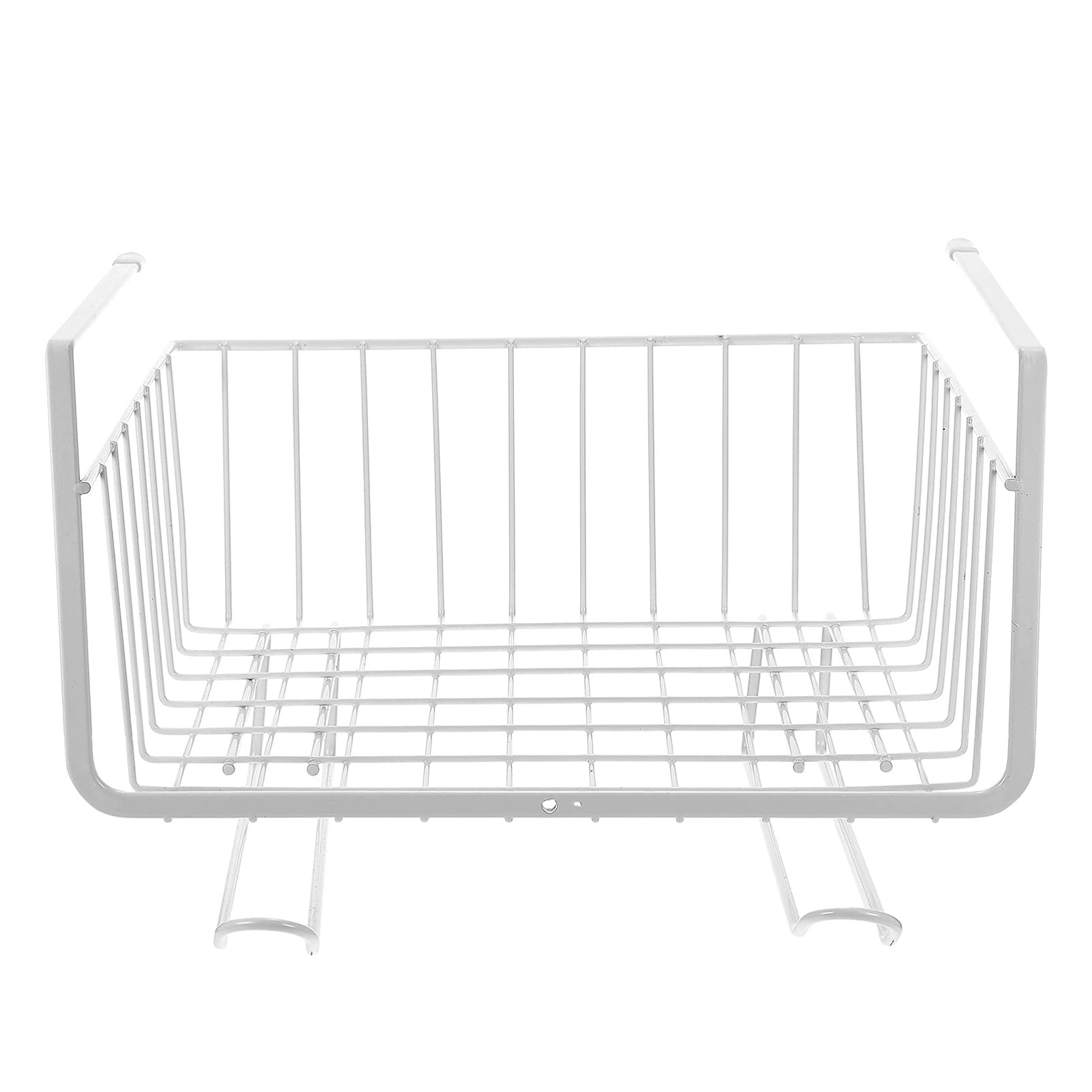 BESPORTBLE Under Cabinet Storage Shelf Basket Organizer - Hanging Storage Baskets for Kitchen, Bathroom, Pantry, Desk & Bookshelf | Space-Saving Home Organization Solution for Small Spaces