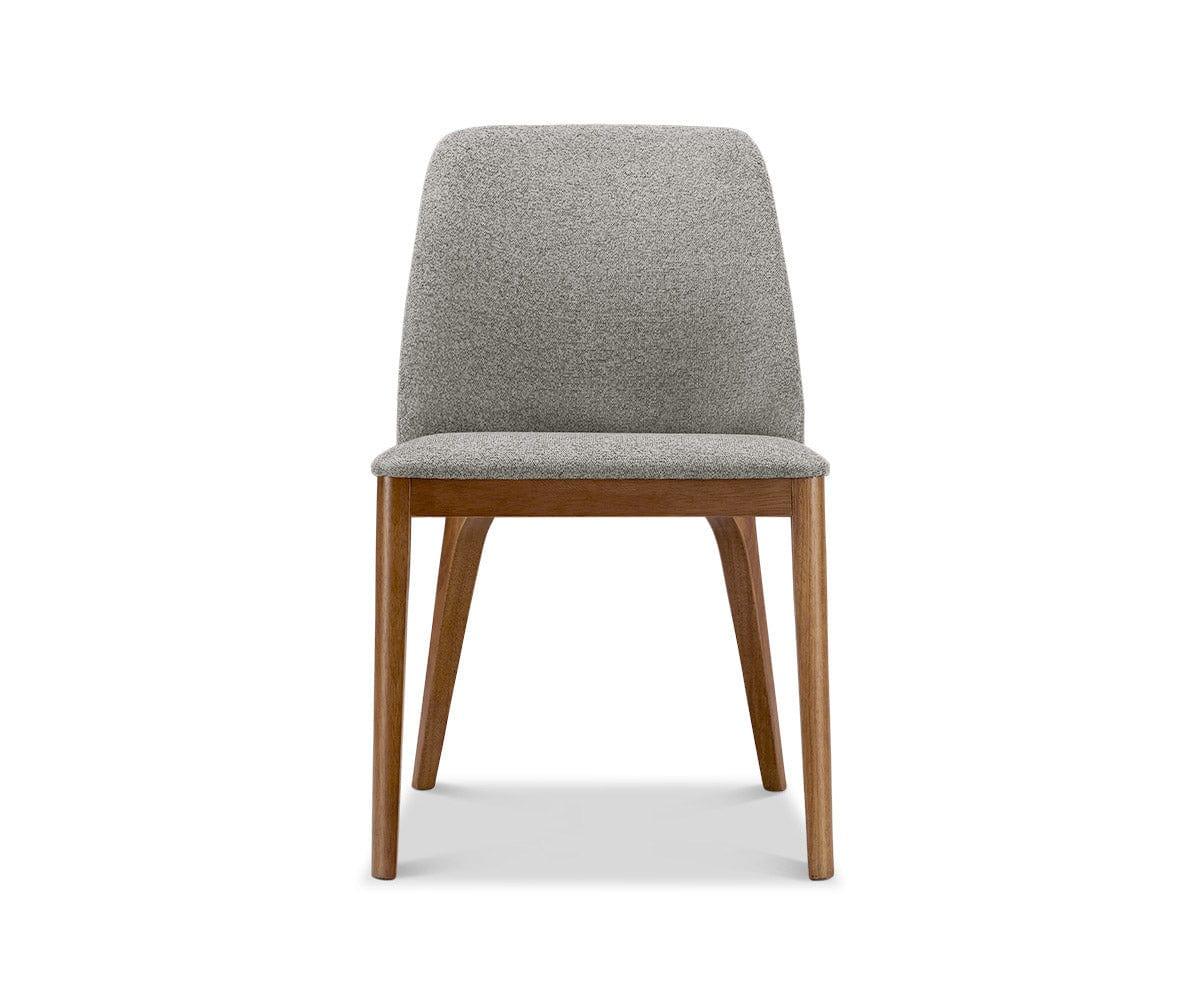 Hendrick Modern Dining Chair - Sturdy Wooden Kitchen Chair with Upholstered Seat - Perfect for Dining Room, Kitchen, and Home Decor