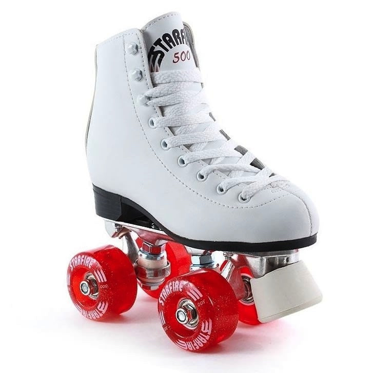 Starfire 500 Roller Skates for Women & Men - Adjustable Quad Skates with Light-Up Wheels for Indoor & Outdoor Skating, Rink, Fitness & Fun