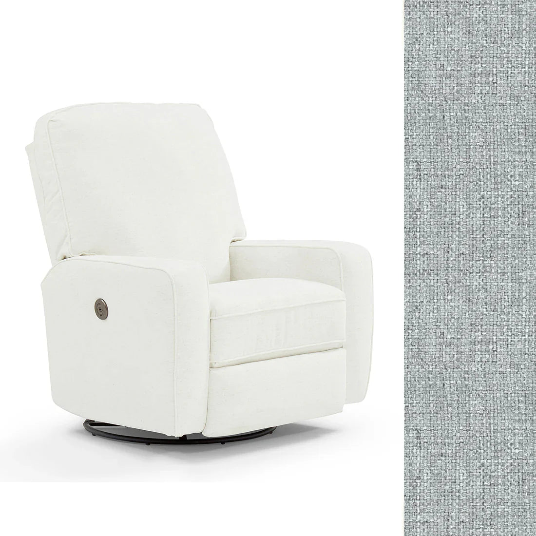 Best Bilana Power Swivel Glider Recliner Chair - Electric Lift Massage Living Room Chair with USB Ports, Perfect for Elderly, Nursing Homes & Home Theater Relaxation