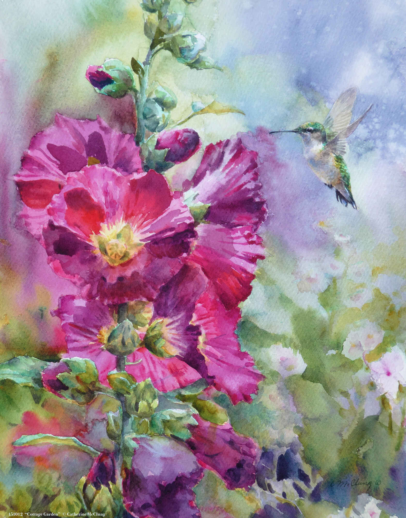 Cottage Garden Hummingbird Decor - Handmade Metal Wall Art for Outdoor & Indoor Decor - Perfect for Patio, Garden, and Home Decoration