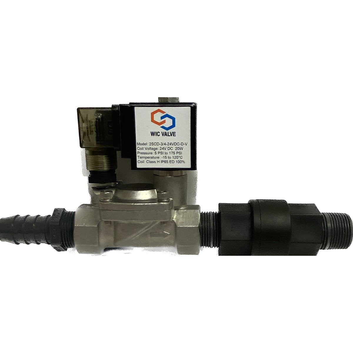 Electric Water Inlet Kit for Washing Machine - Automatic Water Supply Valve with Leak Protection, Easy Installation for Laundry Room & Home Appliances - Perfect for Smart Homes, RV, and DIY Plumbing Projects