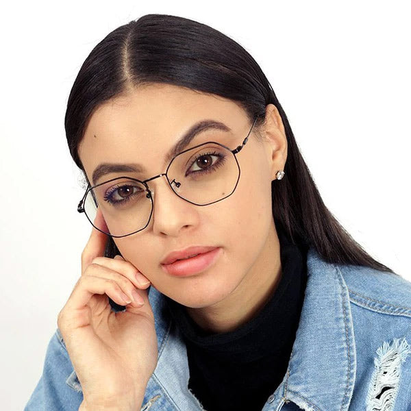 Betty Prescription Glasses - Stylish Black Frames for Women & Men | Perfect for Reading, Work & Everyday Use