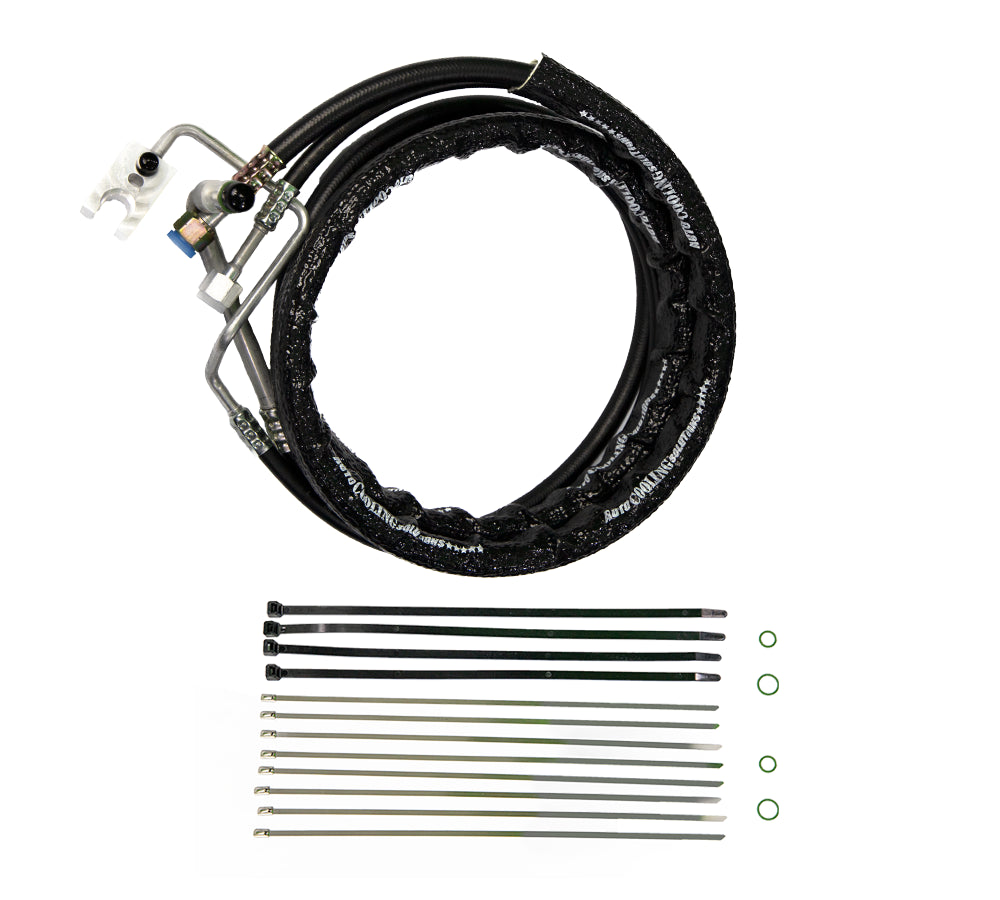 Rear AC Line Set for Journey 2009-2011 - Replacement AC Refrigerant Lines - Perfect for Dodge Journey AC System Repair & Maintenance