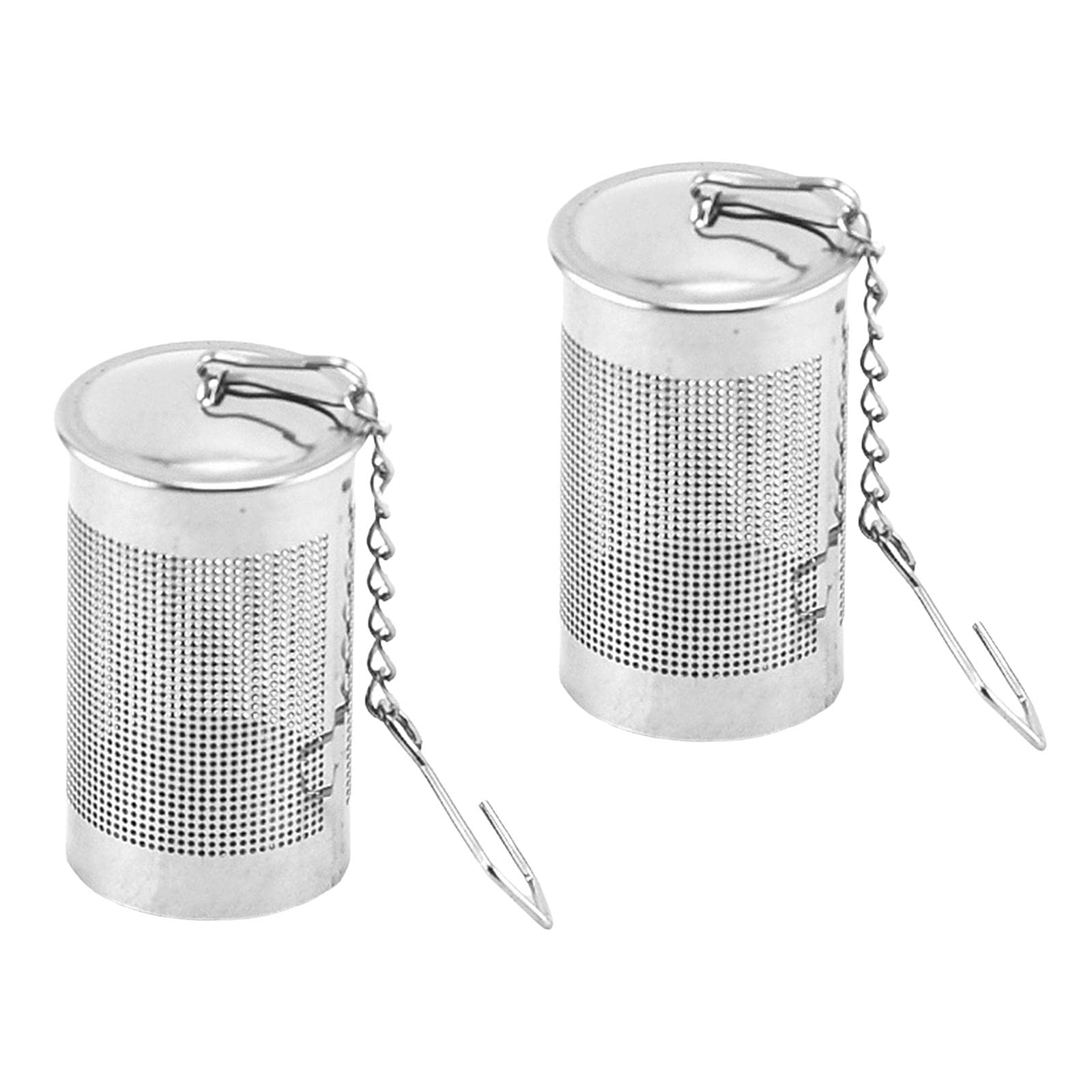 Bothyi 2-Pack Stainless Steel Tea Infuser with Fine Mesh - Perfect for Loose Leaf Tea, Herbs & Spices - Ideal for Home, Office & Travel Use