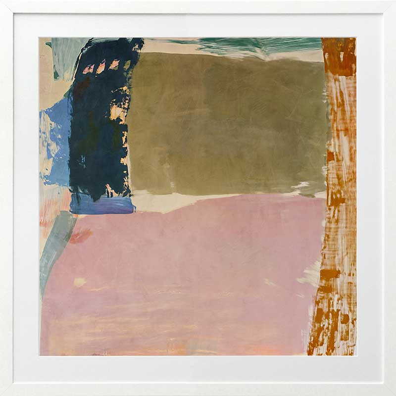 Desert Blush Framed Wall Art Print - Modern Home Decor for Living Room, Bedroom & Office
