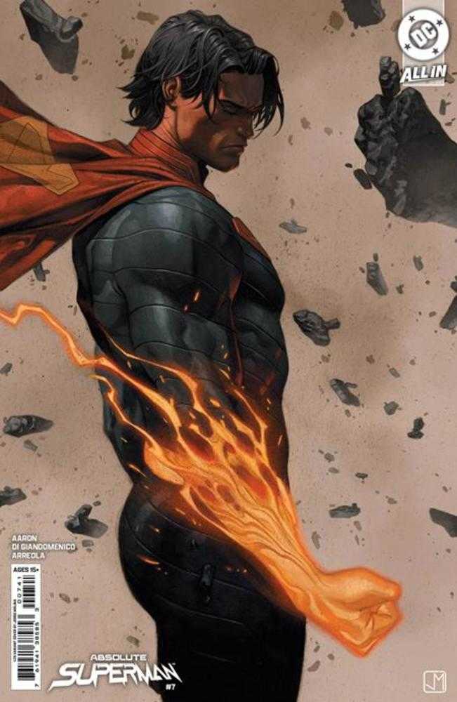 Absolute Superman #7 Cover D 1 in 25 Jorge Molina Card Stock Variant - Rare Comic Book Collectible for DC Fans & Superhero Enthusiasts - Perfect for Display, Gifts & Comic Collections