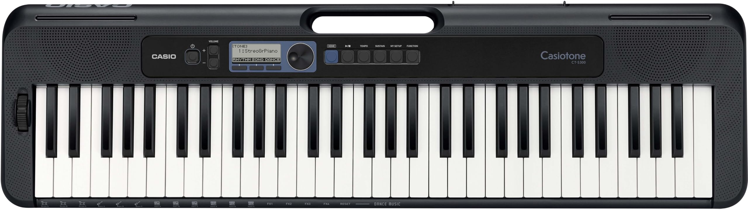 Casio CT-S300 61-Key Portable Keyboard Bundle with Stand, Bench, Headphones & Accessories – Perfect for Beginners, Home Practice & Music Education