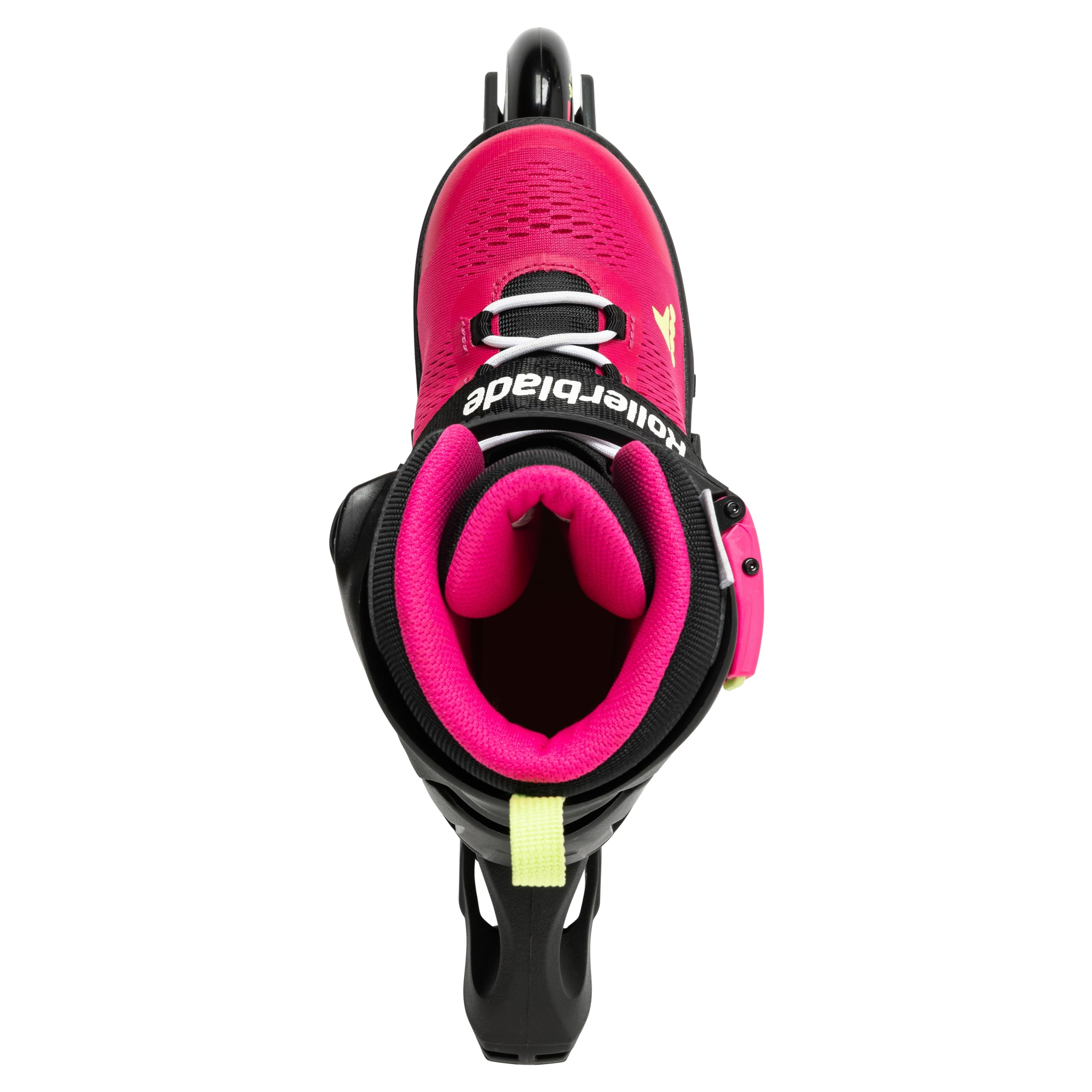 Rollerblade Microblade Adjustable Kids Inline Skates - Youth Performance Fitness Roller Skates for Boys & Girls | Perfect for Outdoor Exercise, Park Rides & Family Fun Activities