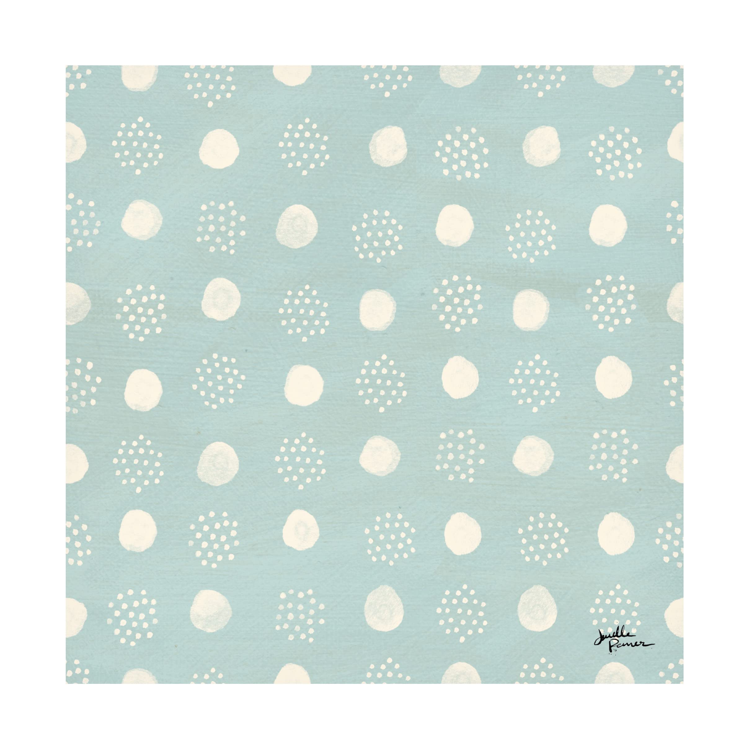 Janelle Penner Spring Botanical Pattern VIA Canvas Art Print - Floral Wall Decor for Living Room, Bedroom & Office - Trademark Fine Art Collection