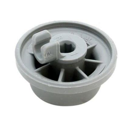 AdZzz 00165314 Dishwasher Roller Assembly with Clips - Replacement Lower Rack Wheel for Dishwasher Parts - Perfect for Kitchen Appliance Repair & Maintenance