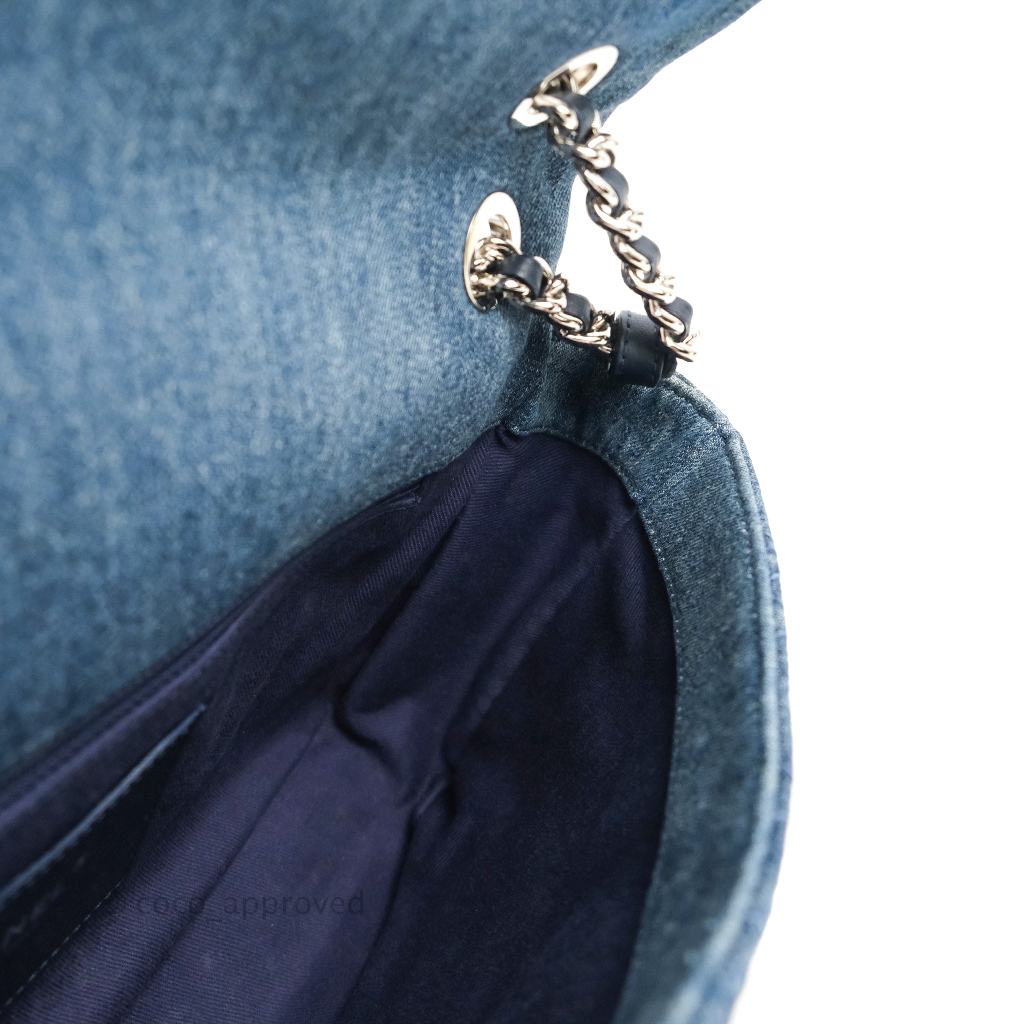 Chanel Camellia Embroidered Flap Bag in Blue Washed Denim with Silver Hardware - Luxury Designer Crossbody Bag for Women, Perfect for Date Night & Special Occasions