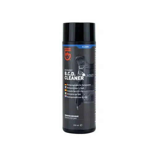 Gear Aid Revivex BCD Cleaner & Conditioner 250ml - Scuba Diving Gear Maintenance for BCD Jackets & Dive Equipment - Extends Lifespan & Keeps Gear Fresh