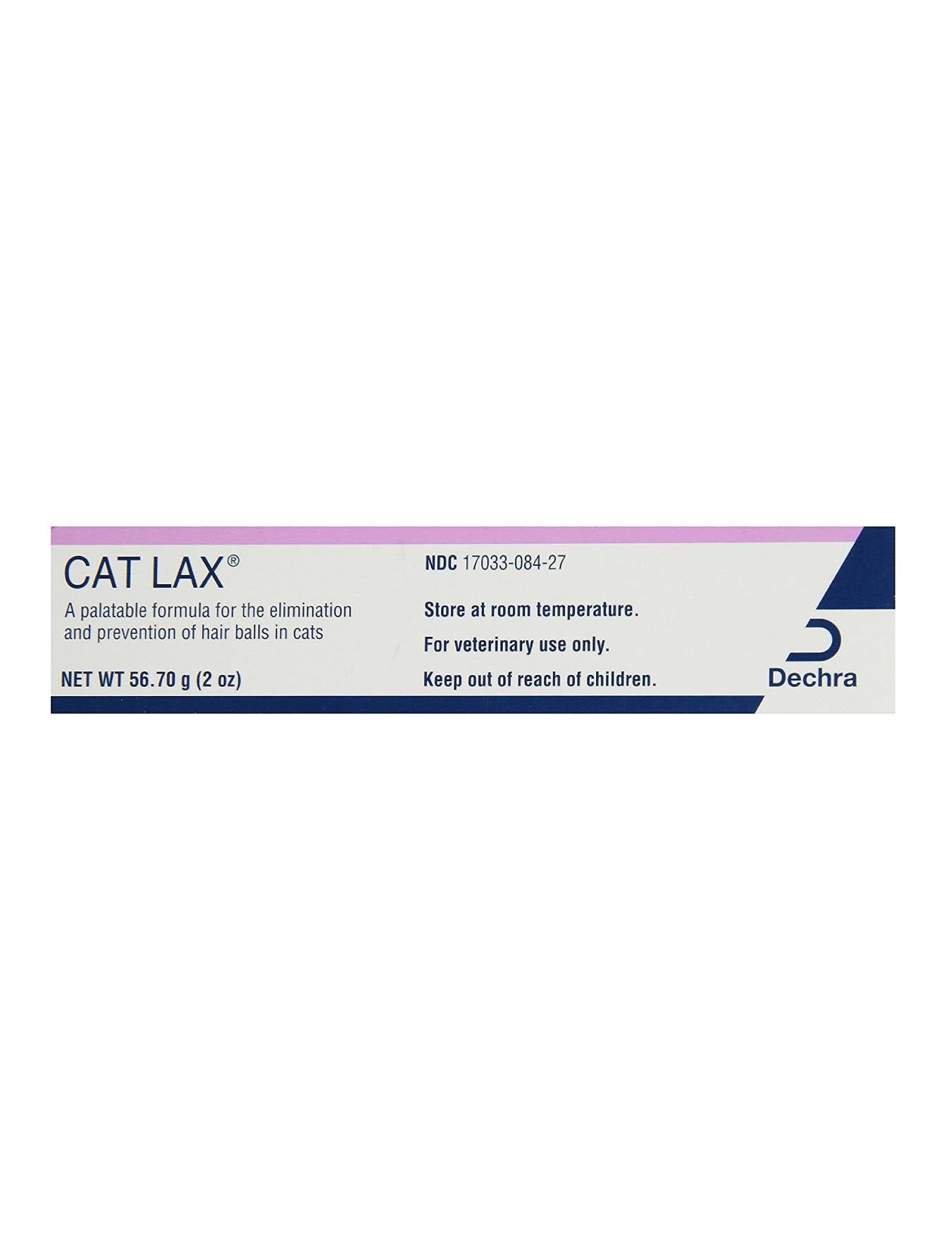 Dechra Cat Lax Hairball Control Supplement for Cats - Digestive Health Support for Hairball Prevention - Perfect for Long-Haired and Indoor Cats