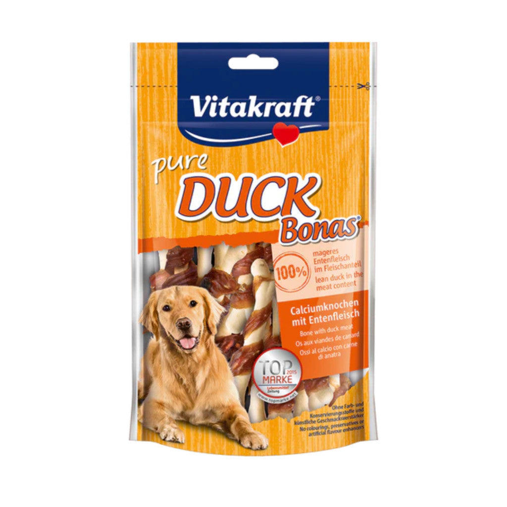 Vitakraft Natural Dog Treats 80g - Healthy Chicken, Cheese, Beef, Lamb, Duck, Ham & Fish Flavors for Small & Large Dogs - High Protein Snacks for Training, Rewards & Dental Care