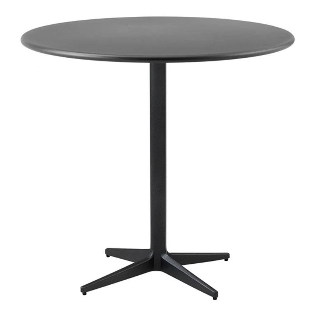Round Drop Outdoor Cafe Table - Patio Dining & Garden Furniture for Restaurants, Coffee Shops & Backyard Decor