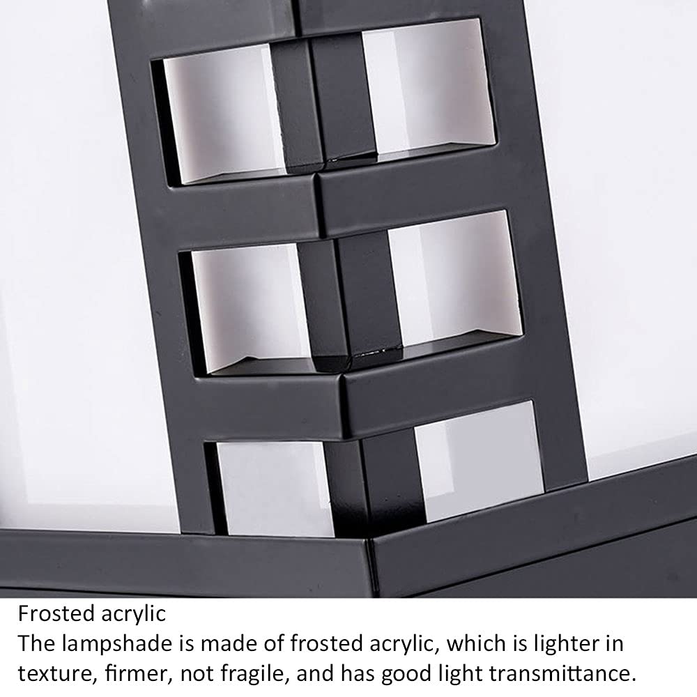 Solar Post Cap Lights Outdoor - Waterproof Square LED Fence Lighting for Patio, Porch, Garden, Deck & Gate - Durable Landscape Lamp for Columns, Walls & Pier Posts - Perfect for Villa, Yard & Pathway Illumination
