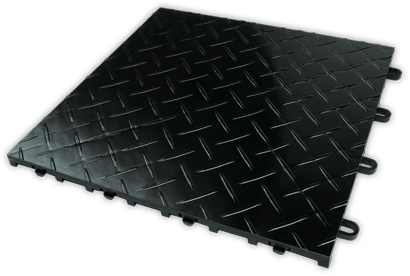 RACEDECK Tuffshield Garage Floor Tiles - Durable Interlocking Flooring System for Home & Commercial Use - Perfect for Garages, Workshops, and Fitness Rooms