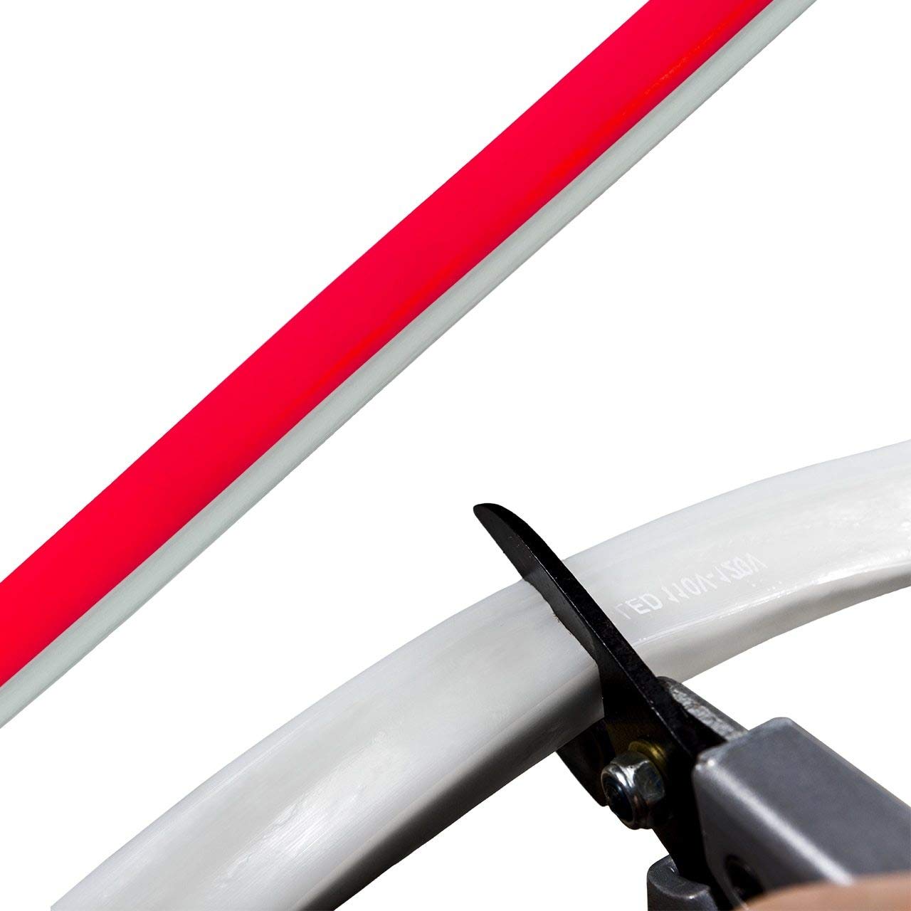 Red SMD LED Neon Strip Light 120V - Custom Cut 11.48ft Flexible Rope Lighting for Home Decor, Bars, Restaurants & Outdoor Signage