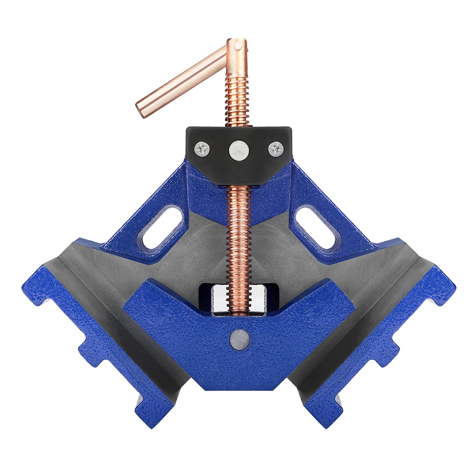 BETOOLL Heavy Duty Cast Iron Welding Angle Clamp - 90 Degree Right Angle Clamp for Metalworking, Woodworking, and DIY Projects - Perfect for Welding, Fabrication, and Carpentry