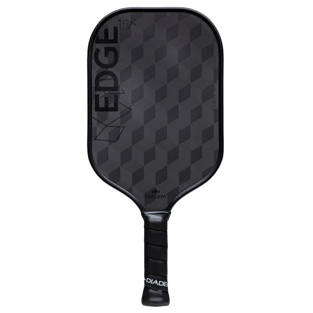Premium 18k Carbon Fiber Edge Power Pickleball Paddle - Midnight Black | US Open Approved | Perfect for Competitive Play & Outdoor Recreation