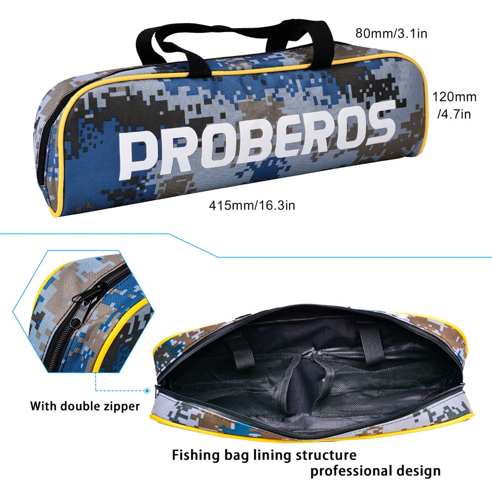 Carbon Fiber Telescopic Fishing Rod and Reel Combo - 6.9ft Lightweight Spinning/Baitcasting Kit for Saltwater, Freshwater & Ice Fishing - Perfect for Bass, Trout, and Walleye - Ideal for Shore, Boat, and Ice Fishing Adventures
