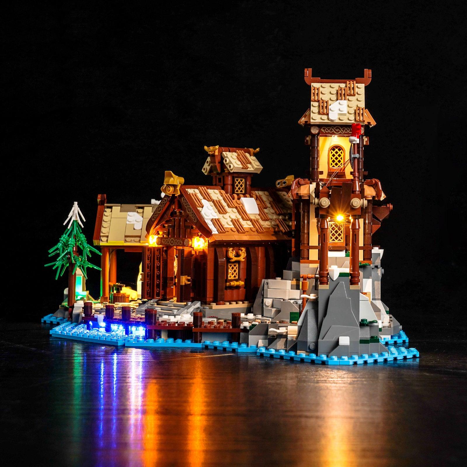 LEGO Ideas Viking Village 21343 Lighting Kit - LED Light Set for LEGO Building Models - Perfect for Home Decoration, Display & Gift Giving
